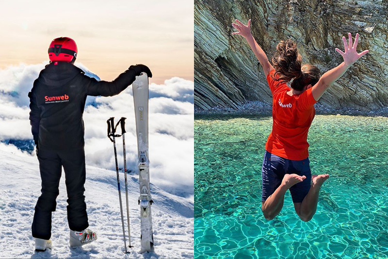 En guide för skidresor och för en för solresor