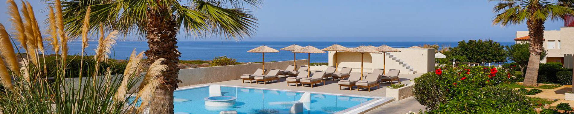 Havsutsikt på Vasia Sea Retreat